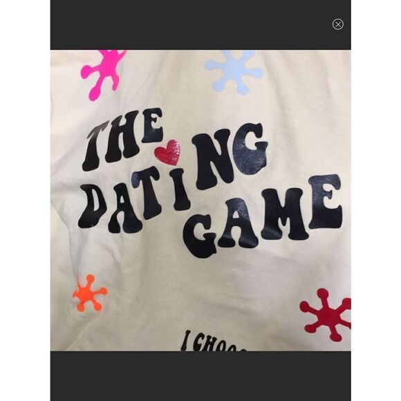 Free with Purchase “ The Dating Game” New Vintage Cropped Tee XL - Picture 2 of 9